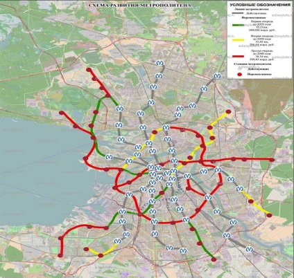 O nouă schemă de dezvoltare a metroului fără glonț și rachete - știri din Sankt-Petersburg