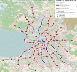 O nouă schemă de dezvoltare a metroului fără un glonț și o lovitură - orașul - știri din Sankt-Petersburg