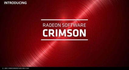 Conceptul general despre ceea ce pachetul driver este amd radeon software crimson va înlocui centrul de control al catalizatorului!