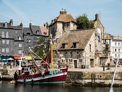 Honfleur Franciaország - leírás, látnivalók