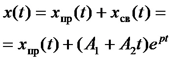 Determinarea constantelor de integrare