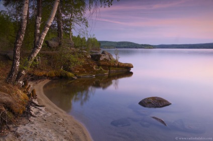 Restul pe Lacul Tavatui Regiunea Sverdlovsk Atracții Ural