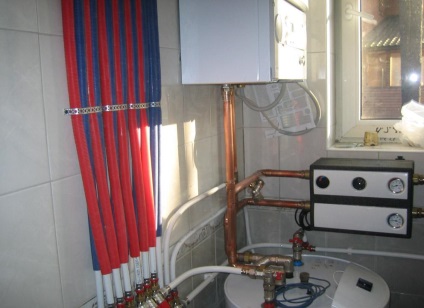 Încălzirea casei cu cilindri de gaz consumul cazanului dintr-o sticlă de 50 litri pentru o casă privată, cu gaze reduse