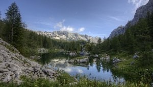 Езерото Bohinj, Словения