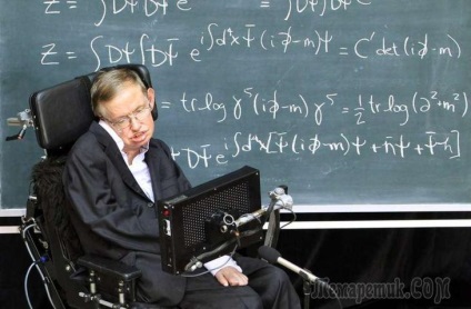 Om de știință paralizat Steven Hawking - viață în ciuda destinului