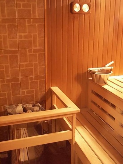 Sală de aburi în baia rusă, fotografie