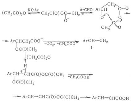 Reacția Perkin - enciclopedie chimică