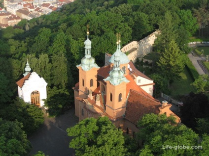 Petriszinszkij Prágában - Petrin kilátó sikló