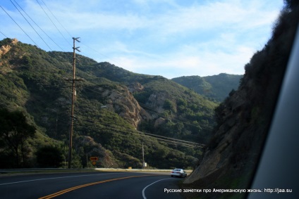 Plaja Malibu din California - notele rusești despre viața americană