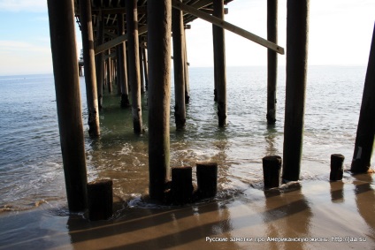 Plaja Malibu din California - notele rusești despre viața americană