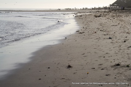 Plaja Malibu din California - notele rusești despre viața americană