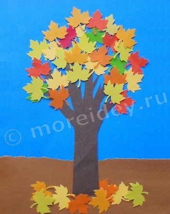 Artizanat pe tema copacilor în toamna - lucrări și meșteșuguri pe tema toamnei o cutie de idei și un maestru