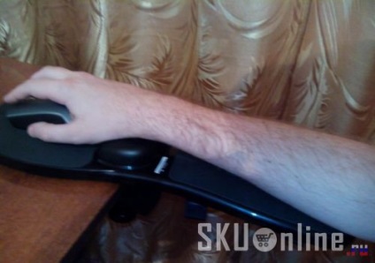 Suport pentru braț cu suportul mouse-ului pentru computer și suport pentru gel pentru încheietura mâinii