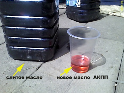 Înlocuirea completă a uleiului în akp kias (kia ceed)