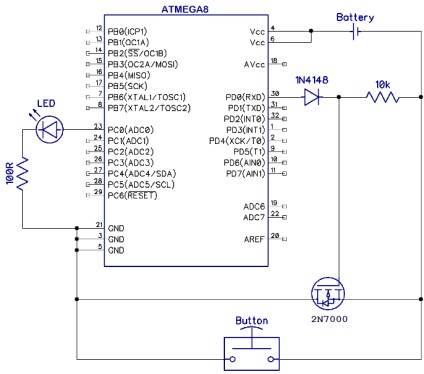 Consumul redus de energie al dispozitivelor pe microcontrolere avr - informații utile - proiecte avr -