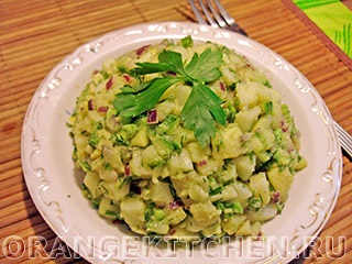Salata de cartofi cu avocado - retete ok