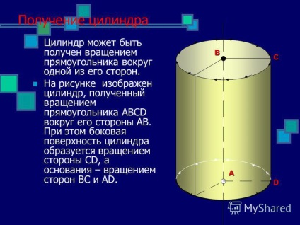 Prezentarea conceptului de cilindru cilindric este un corp mărginit de o suprafață cilindrică și