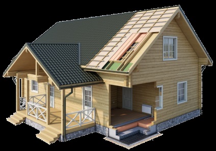 Принципите на изграждане на дървени къщи от дървен материал