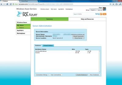Începem lucrul cu bazele de date sql azure, windows it pro