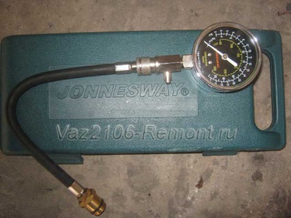 Verificarea compresiei în buteliile motorului, repararea VAZ 2106