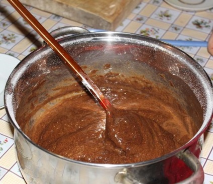 Gingerbread отпечатан яйчен крем
