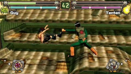 Psp naruto ultimii eroi ninja 2 2008, arcade (lupte)