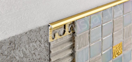 Aspect pentru gresie din aluminiu, profil pentru mozaic ooo profilestar g