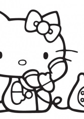 Coloring hello kitty, personaje, eroi, printese, descărcați și imprimați gratuit