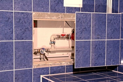 Ecranul de inspecție pentru presiunea instalațiilor sanitare de plafon, dimensiunea ascunsă, ascunsă în baie,