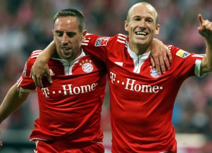 Ribery a luptat cu adevărul gol Robben