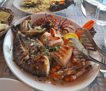 Pește meze în Cipru