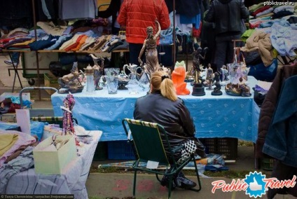 Piac Budapesten a portál nyilvános utazásán Izhevsk