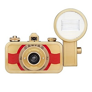 Luxus la sardina kamera flash fritz a blitz