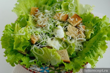 Salata de Caesar, rețete simple