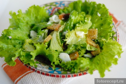 Salata de Caesar, rețete simple