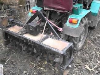 Remorcător de mână de uz casnic - cum se face o moară de sol pentru un mini-tractor