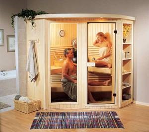 Faceți o mini-saună în apartament cu ajutorul seturilor de fabrică și nu numai, fotografie a produselor finite