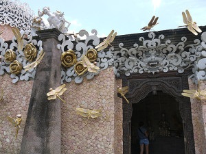 Ornamente de argint pe bali, indonezia