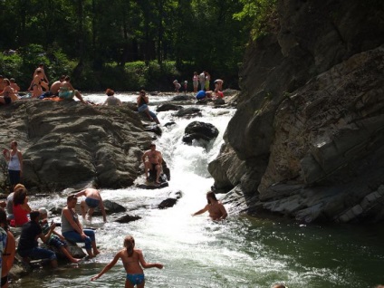 Cascade de argint în Shishori (Sheshory - atracții, locuri de vizitat, locuri interesante)