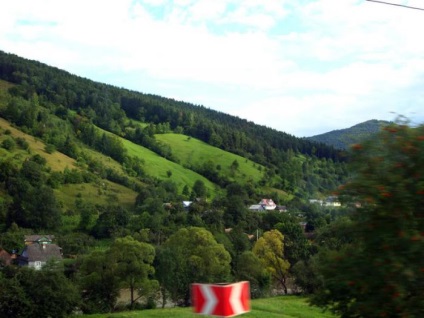 Cascade de argint în Shishori (Sheshory - atracții, locuri de vizitat, locuri interesante)