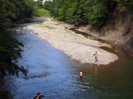 Cascade de argint în Shishori (Sheshory - atracții, locuri de vizitat, locuri interesante)