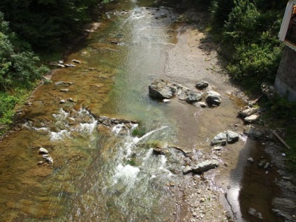 Cascade de argint în Shishori (Sheshory - atracții, locuri de vizitat, locuri interesante)