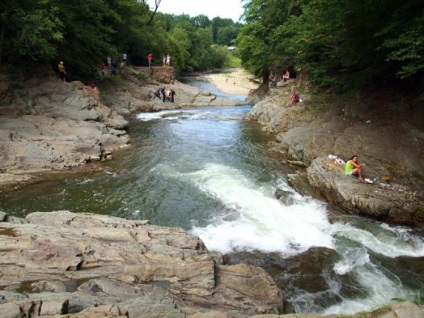 Cascade de argint în Shishori (Sheshory - atracții, locuri de vizitat, locuri interesante)