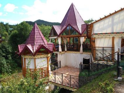 Cascade de argint în Shishori (Sheshory - atracții, locuri de vizitat, locuri interesante)