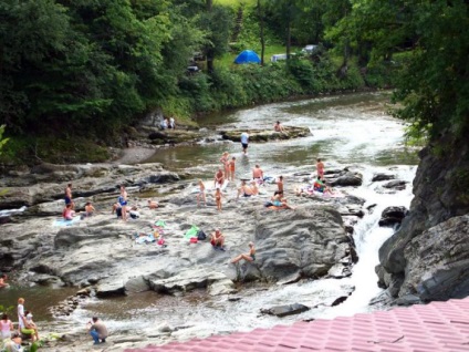 Cascade de argint în Shishori (Sheshory - atracții, locuri de vizitat, locuri interesante)