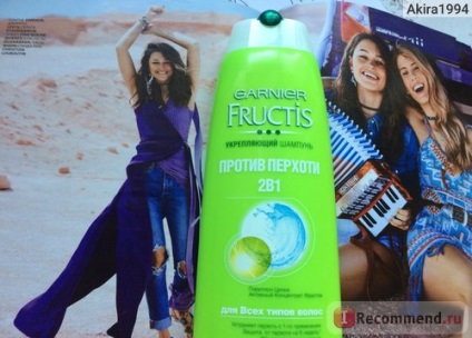 Șampon pentru mătreață garnier fructis firming - 