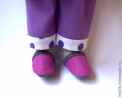 Шият обувки за кукли SCOPs Сова - Справедливи Masters - ръчна изработка, ръчно изработени