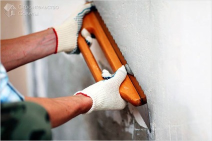 Puttying pereți cu propriile mâini - cum să chit pereții în mod corespunzător