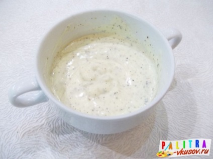 Makréla sütőben gombával (fotó recept)