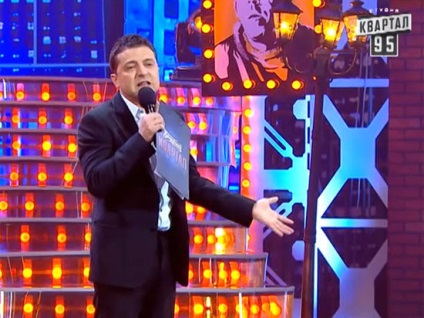 Glorie pentru a verde comedian Ucraina în aerul de televiziune locale glumit despre 